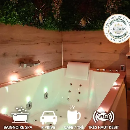 Le Parc, Logement De Charme Avec Spa Privatif - El Havre Exterior foto